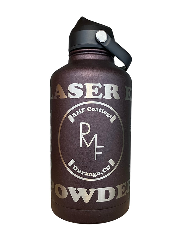 64 oz Powder Coated Water Jug with Lid – Laser Engraved - Image 3