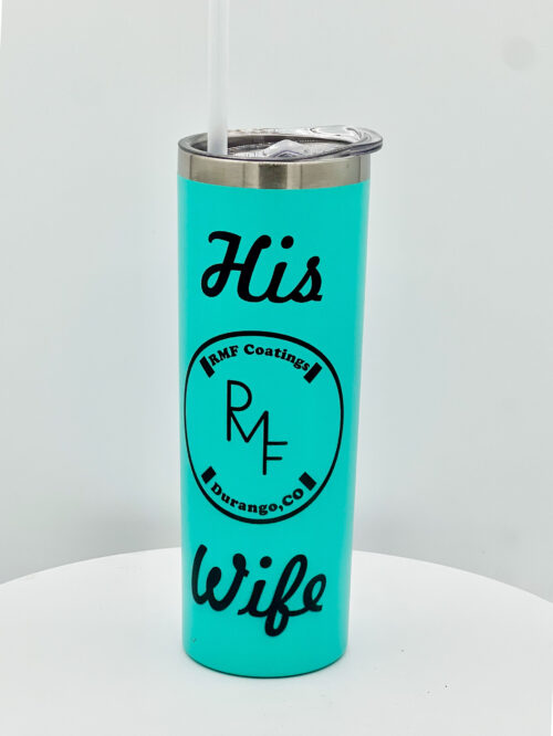 20 oz Skinny Tumbler with Straw/Lid - UV Printed