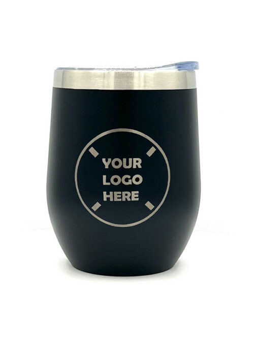 12 oz Wine Tumbler - Laser Engraved